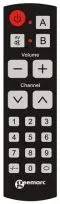 Mando a distancia con botones grandes Easy TV10 Geemarc