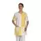 Túnica médica para mujer Telsa Blanco/Amarillo Mulliez