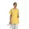 Túnica médica para mujer Traxa amarillo con ribete blanco Mulliez