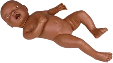 Muñeca de entrenamiento para cambio de pañales - Niña