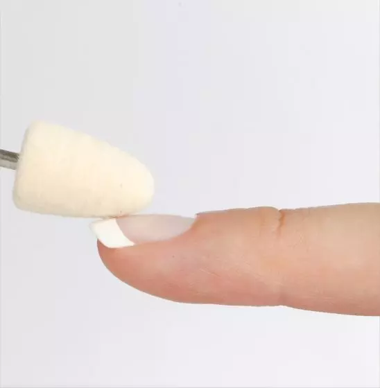 Cono para pulir, fieltro Promed 
