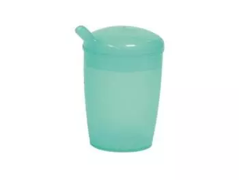 Vaso con tapa y pajita Comed