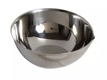 Palangana en acero inoxidable con fondo plano Comed