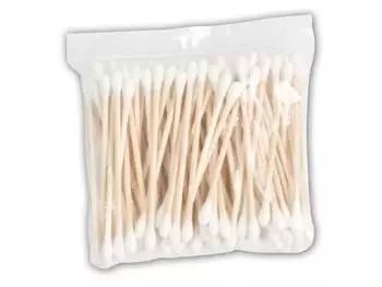 Bolsa con 100 bastoncillos de algodón Comed