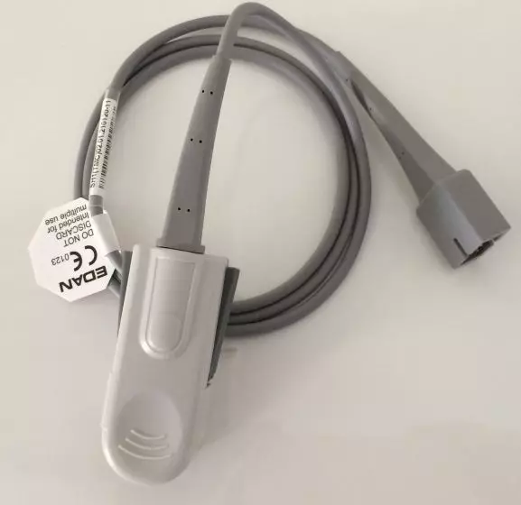 Sensor SpO2 para oximetro de pulso Edan H100B para adulto 