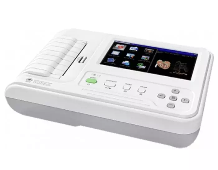Electrocardiógrafo ECG Contec 600G de 6 canales con interpretación