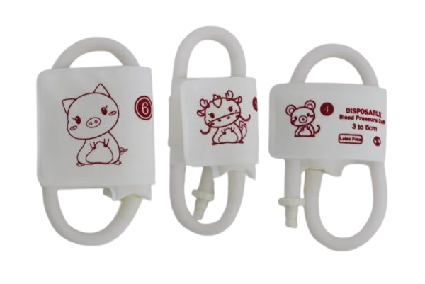 Juego de 3 manguitos neonatales desechables para monitor Vitalimate Mini (3 tamaños/lote)