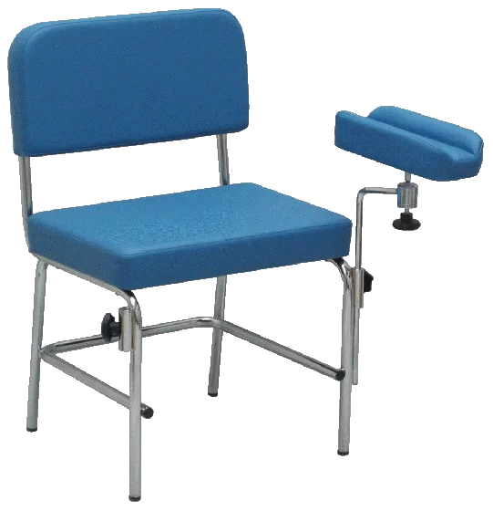 Silla para extraccion de sangre Hidemar, 1 descansa brazo