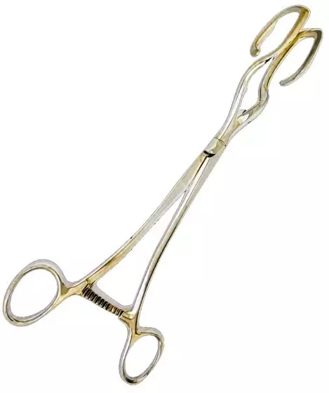 Pinza histolábica de Dartigues de 25 cm