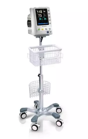 Canasta superior compatible con soporte con ruedas EDAN M3A