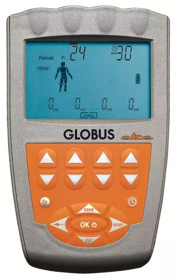 Electroestimulador Globus Elite  de 4 canales y 98 programas