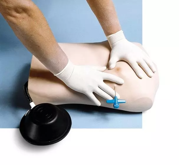 Simulador de tratamiento de neumotórax R10037 Erler Zimmer