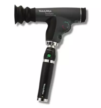 Oftalmoscopio Welch Allyn PANOPTIC con mango de litio