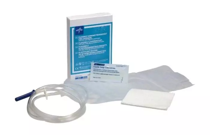 Set de enema anal desechable