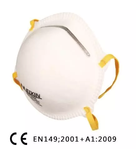 Bolsa de 20 mascarillas redondas de protección respiratoria FFP2 NR