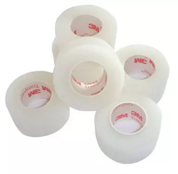 Caja con 12 rollos de esparadrapos Transpore 3M 1527-1 Comed