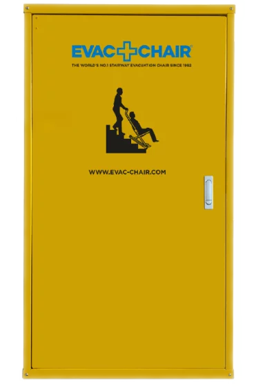Armario metálico de seguridad para sillas de evacuación Evac+Chair