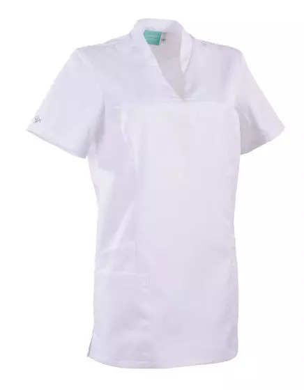 Bata Medica para Mujer LAURA 2LAU Clemix 2.0 Lafont blanca