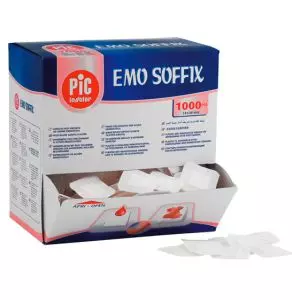 Apósitos hemostáticos Emo Soffix (Caja de 1000)