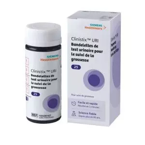 Tiras reactivas Siemens Clinistix URI (caja de 25)