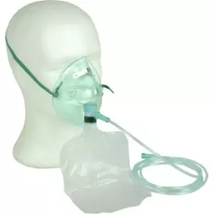 Máscara de oxígeno de alto flujo Fiab (por unidad)