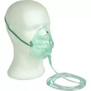 Máscara de oxígeno de flujo medio Fiab (por unidad)