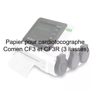 Papel para cardiotocógrafos Comen CF3 y CF3R (3 paquetes)