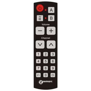 Mando a distancia con botones grandes Easy TV10 Geemarc