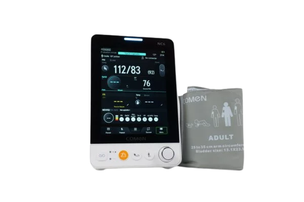 Monitor multiparamétrico de pacientes Comen NC6 (PNI, SpO₂, pantalla táctil)