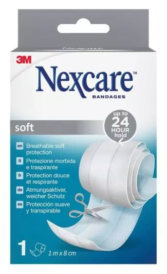 Apósito universal Nexcare soft touch (1 rollo)