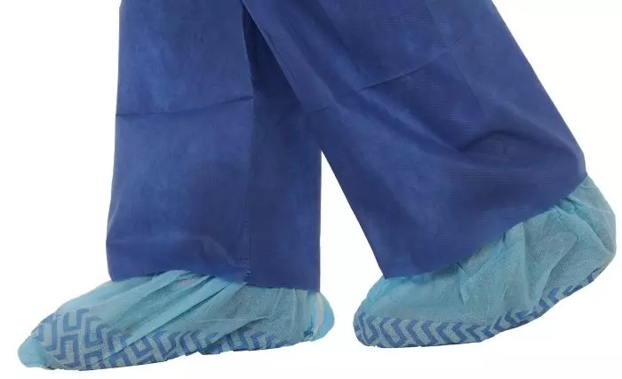 Cubrecalzado azul antideslizante no tejido Medistock (caja de 1000)