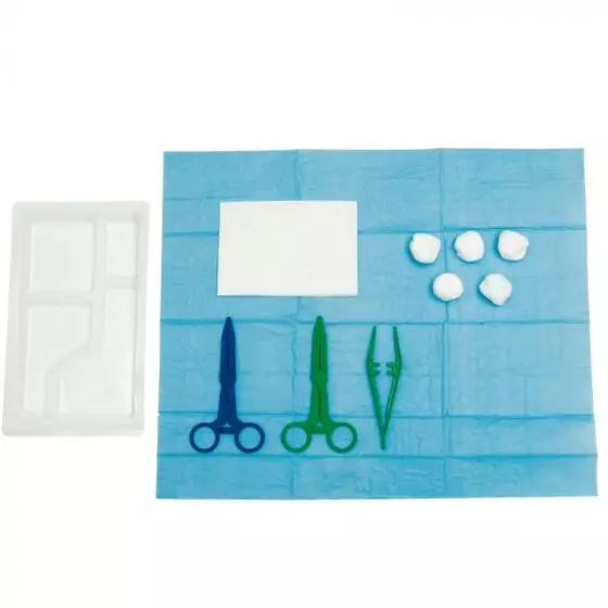 Set para curas esterilizado Nessicare DK-845 LCH