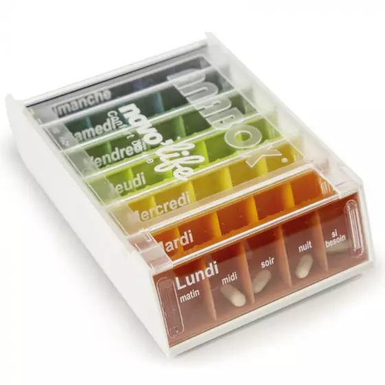 Pastillero semanal 5 tomas NL-21032 NovoLife
