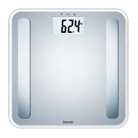 Báscula impendanciómetro Beurer BF 183