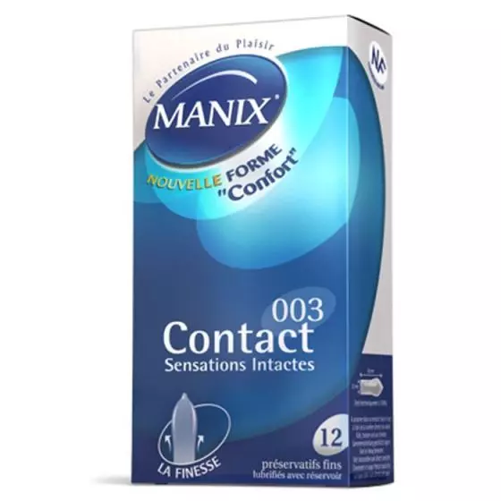6 Preservativos Manix Contact