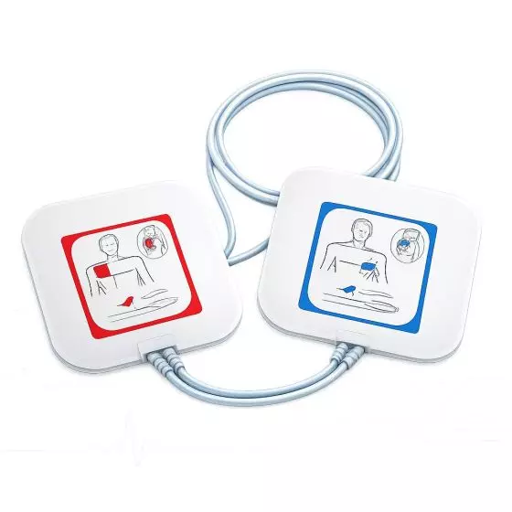 Electrodos para el desfibrilador Reanibex 100