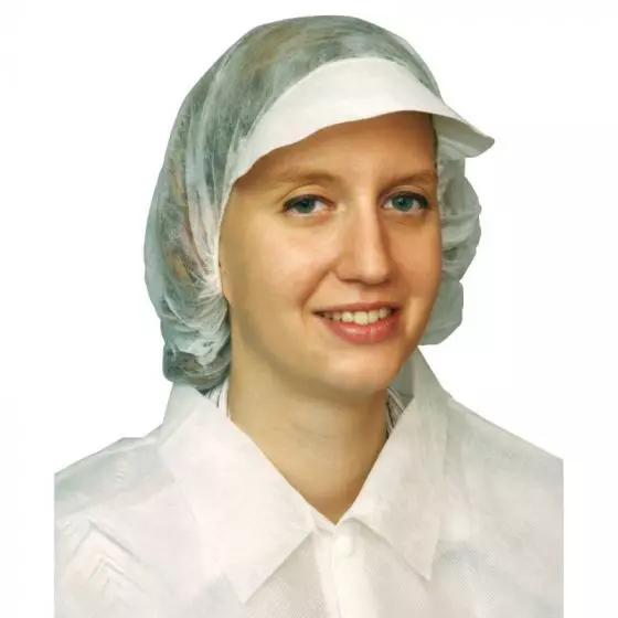 100 gorros desechables con visera PLC-05 LCH