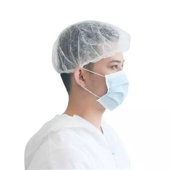 Caja de 50 mascarillas quirúrgicas de 3 pliegues con elásticos EN 14683 : 2019