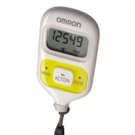  Podómetro Omron HJ 203E Verde 