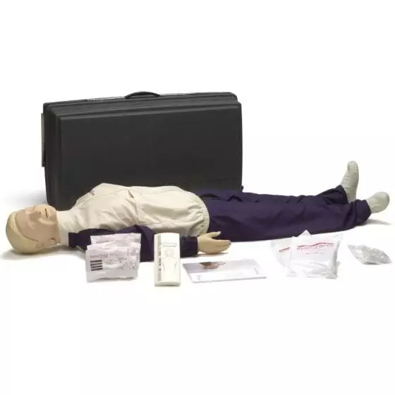 Maniquí de reanimacion SkillGuide Resusci Anne con maleta W19604