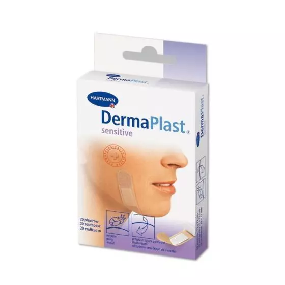 Apósitos hipoalergénicos Precotardos Hartmann DermaPlast Sensitive