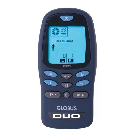 Electroestimulador Globus Duo Pro 2 canales 