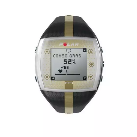 Pulsómetro FT7 Polar Negro/Oro