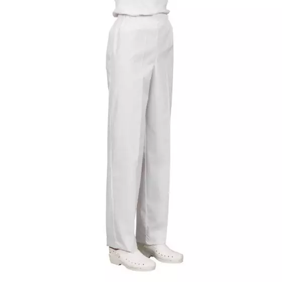 Pantalón médico para mujer Prixi blanco Mulliez