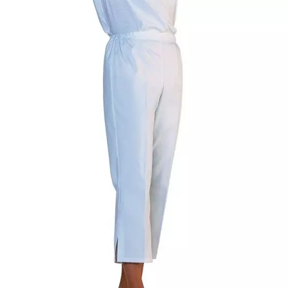 Pantalon médico para mujer Plume, blanco Mulliez