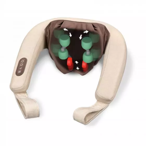 Aparato de masaje 4D para nuca Beurer MG 153