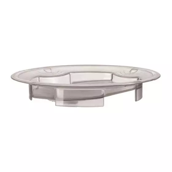 Plato antideslizante Holtex blanco