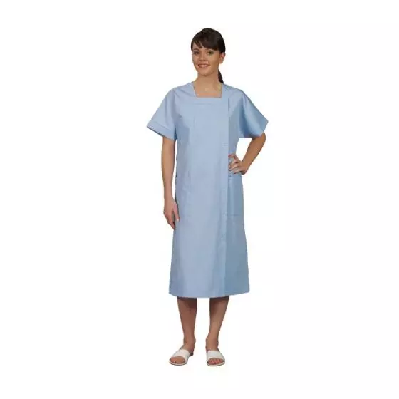 Bata médica para mujer Blepi azul Mulliez