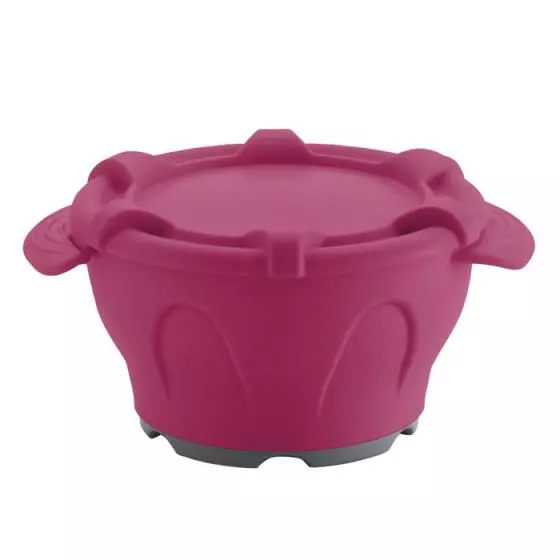 Plato termodinámico con tapa Holtex cassis