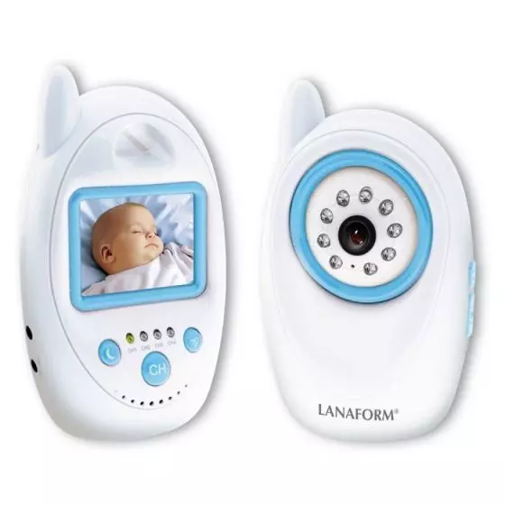Intercomunicador con cámara para bebé Lanaform LA210101